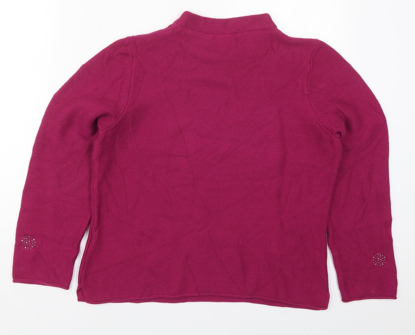 Womens UK Size 10 Rabe Pink Pullover Jumper