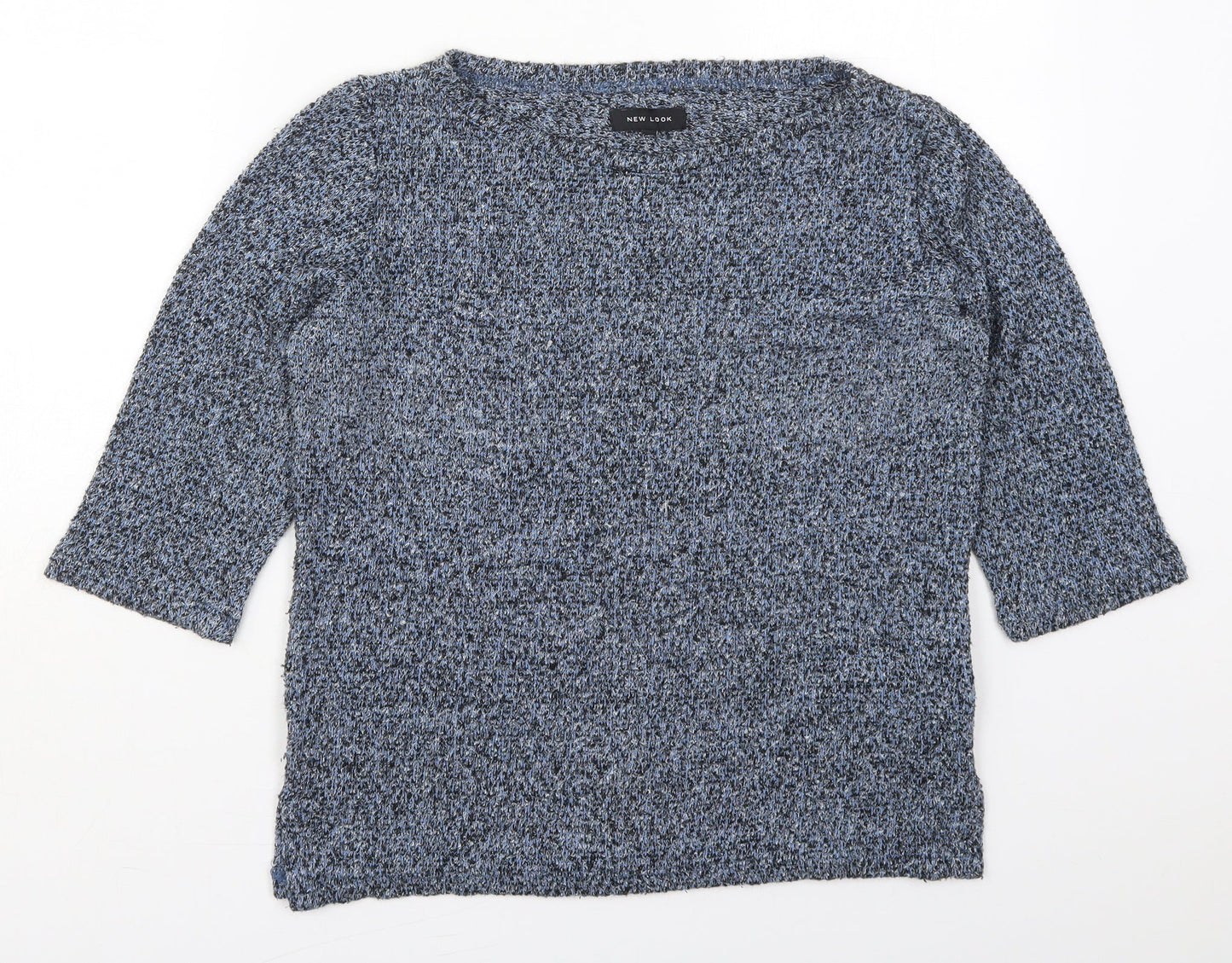 Womens UK Size 10 New Look Blue Pullover Jumper