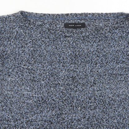 Womens UK Size 10 New Look Blue Pullover Jumper
