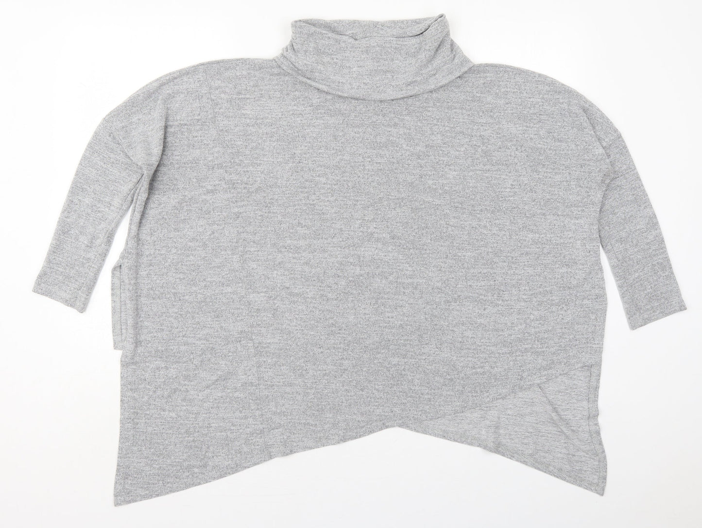 Womens UK Size M New Look Grey Pullover Jumper