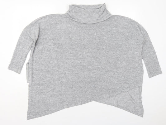 Womens UK Size M New Look Grey Pullover Jumper
