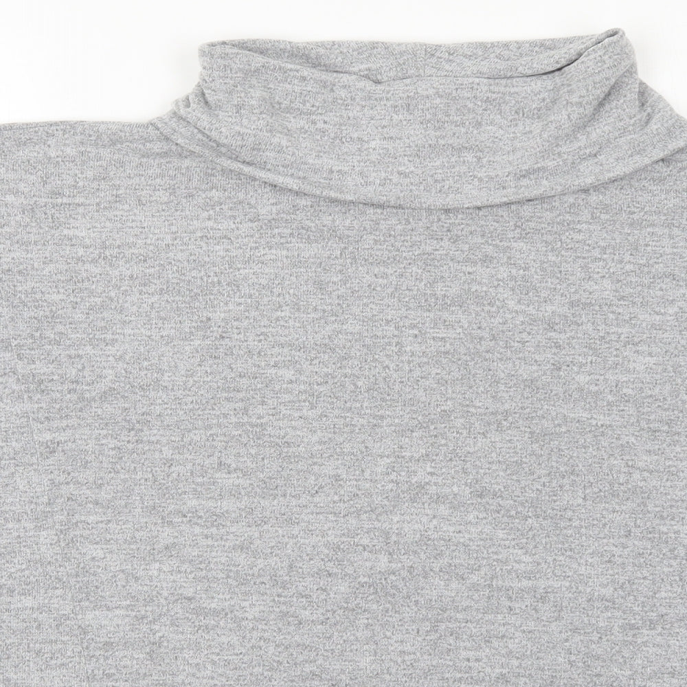 Womens UK Size M New Look Grey Pullover Jumper