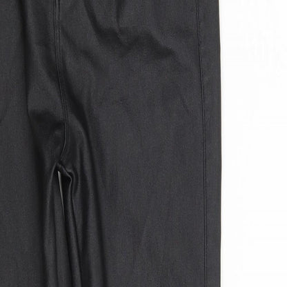 Apperloth Womens Black  Polyester Skinny Jeans Size M L28 in Slim Zip