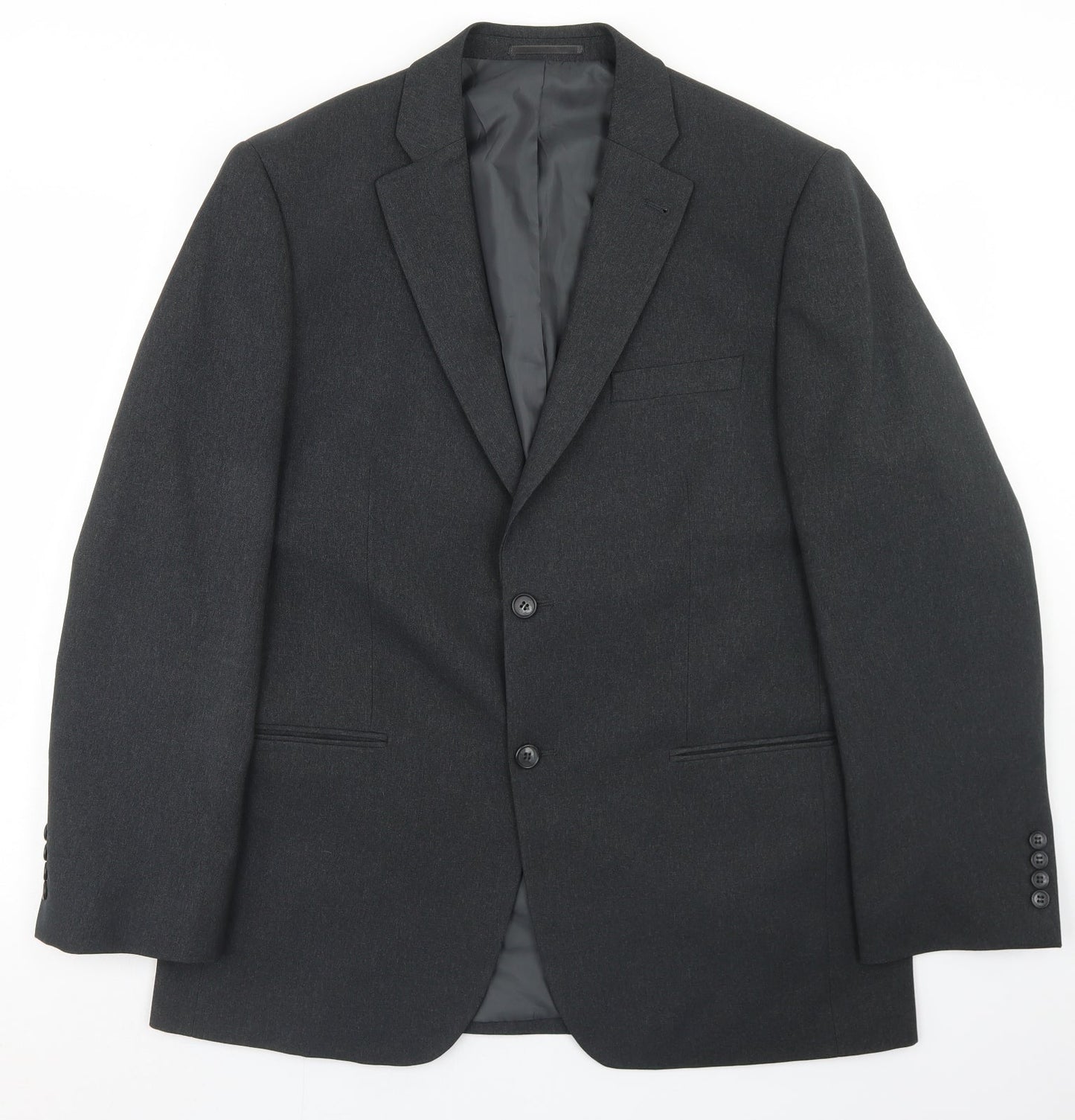 Mens UK Size 42 Greenwoods Regular Grey Suit Jacket