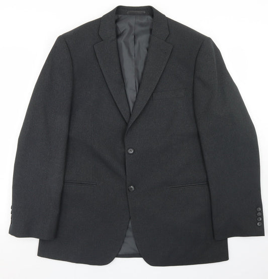 Mens UK Size 42 Greenwoods Regular Grey Suit Jacket