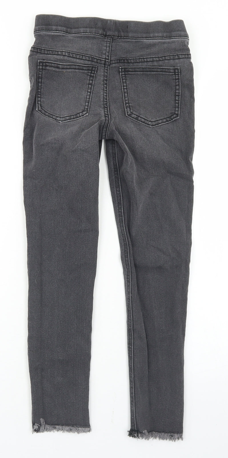 Denim Co Girls Grey  Cotton Jegging Jeans Size 8-9 Years  Regular