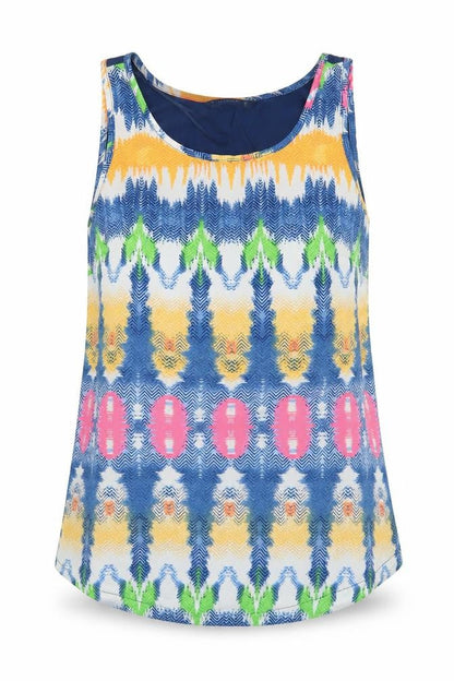 Womens UK Size 8 Dunnes Stores Blue Basic Tank