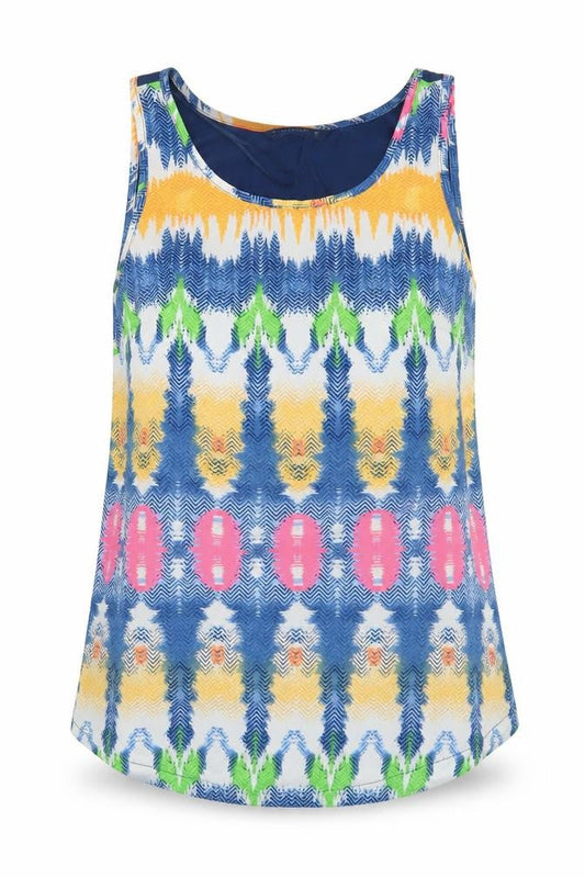 Womens UK Size 8 Dunnes Stores Blue Basic Tank