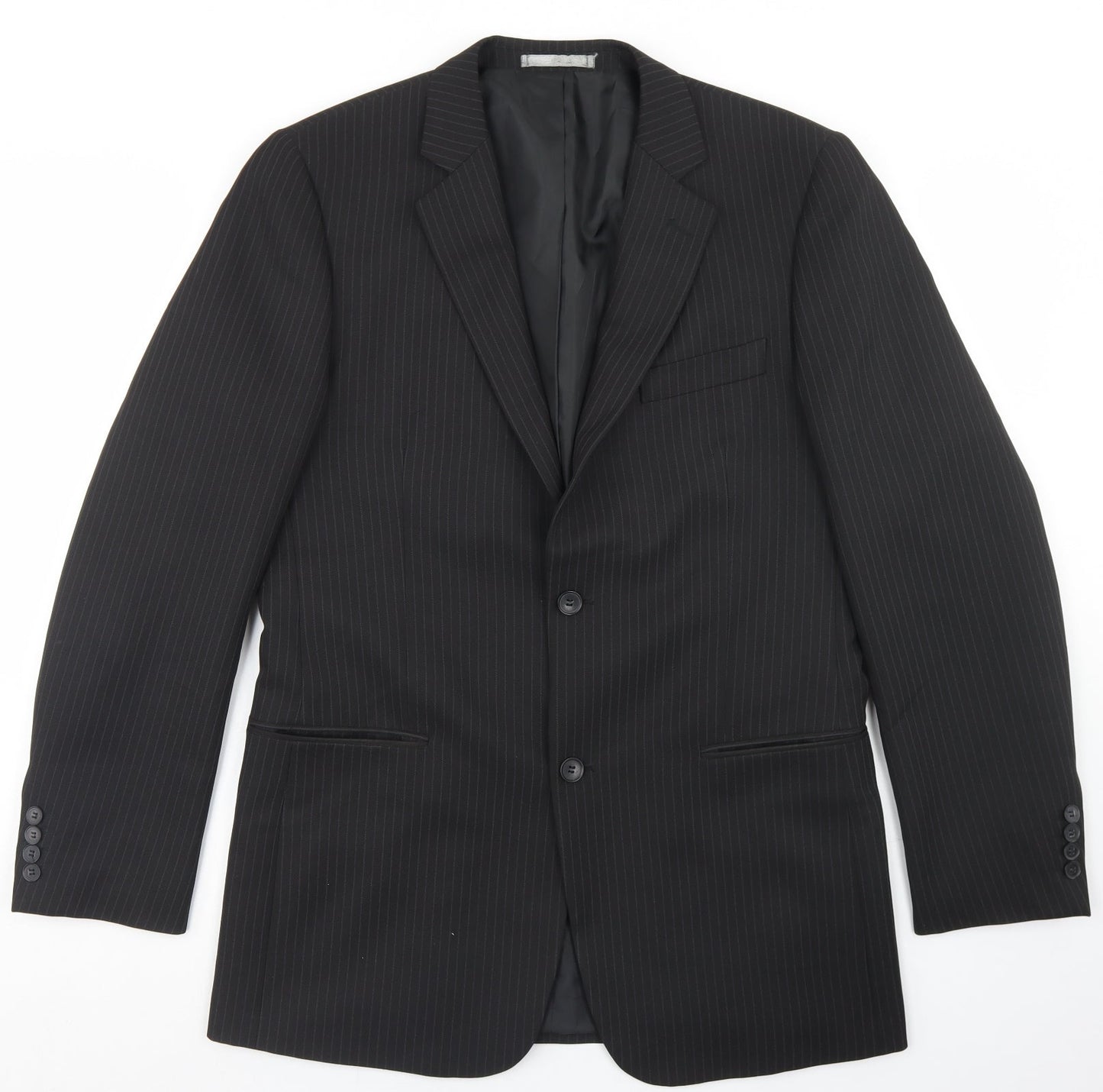 Mens UK Size 40 Taylor & Wright Regular Black Suit Jacket