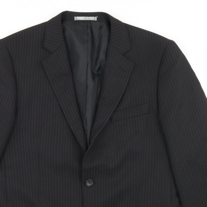 Mens UK Size 40 Taylor & Wright Regular Black Suit Jacket