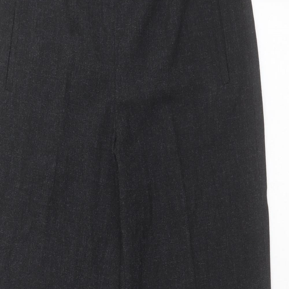 Lakeland Womens Grey  Polyester Dress Pants Trousers Size 8 L29 in Regular Zip