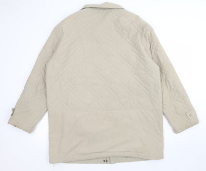 Womens UK Size 12 Gerry Weber Green Quilted Coat