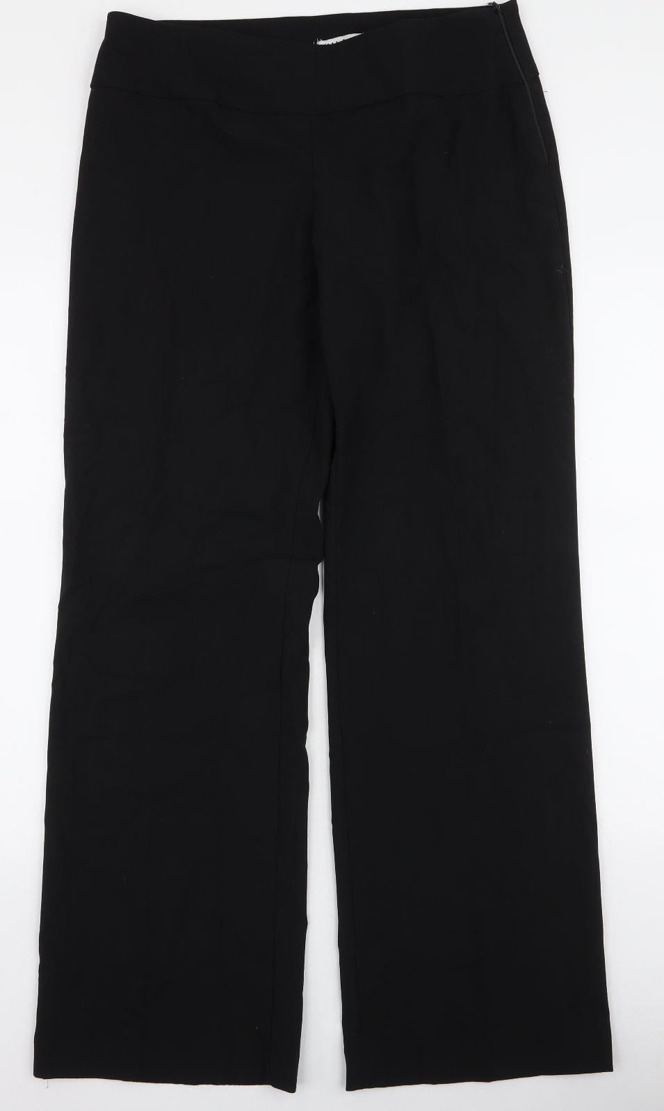 Womens UK Size L VILA Regular Fit  Black Trousers