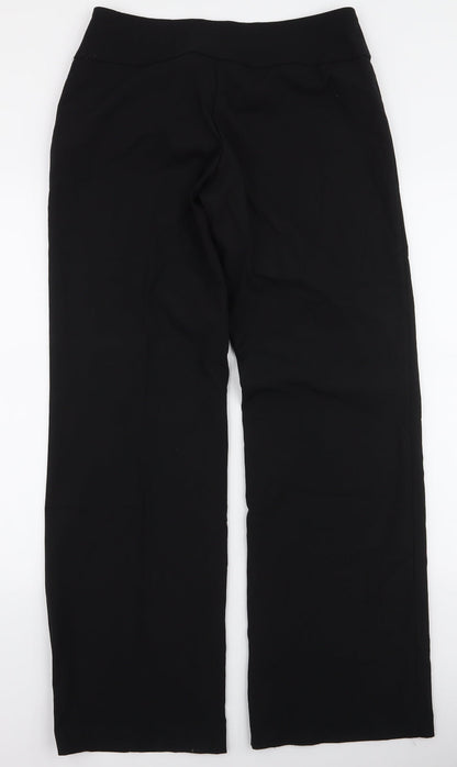 Womens UK Size L VILA Regular Fit  Black Trousers