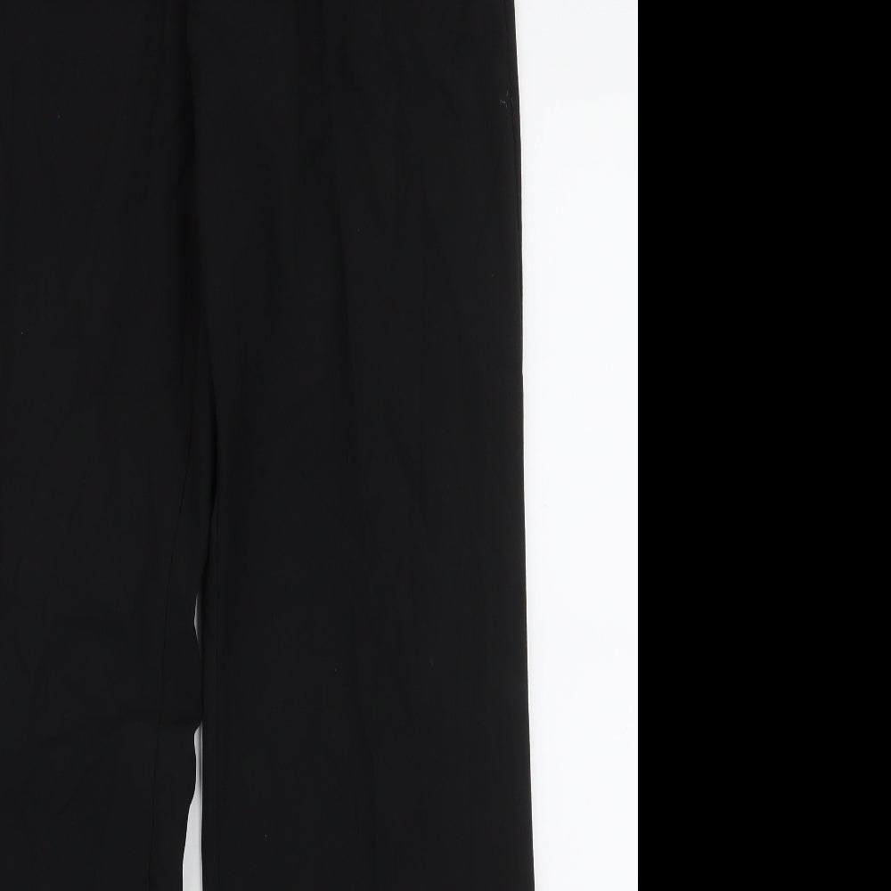 Womens UK Size L VILA Regular Fit  Black Trousers