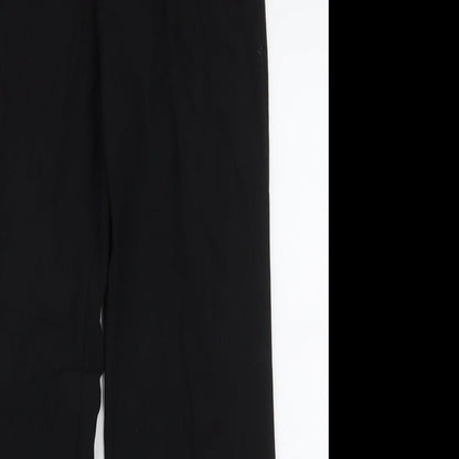 Womens UK Size L VILA Regular Fit  Black Trousers