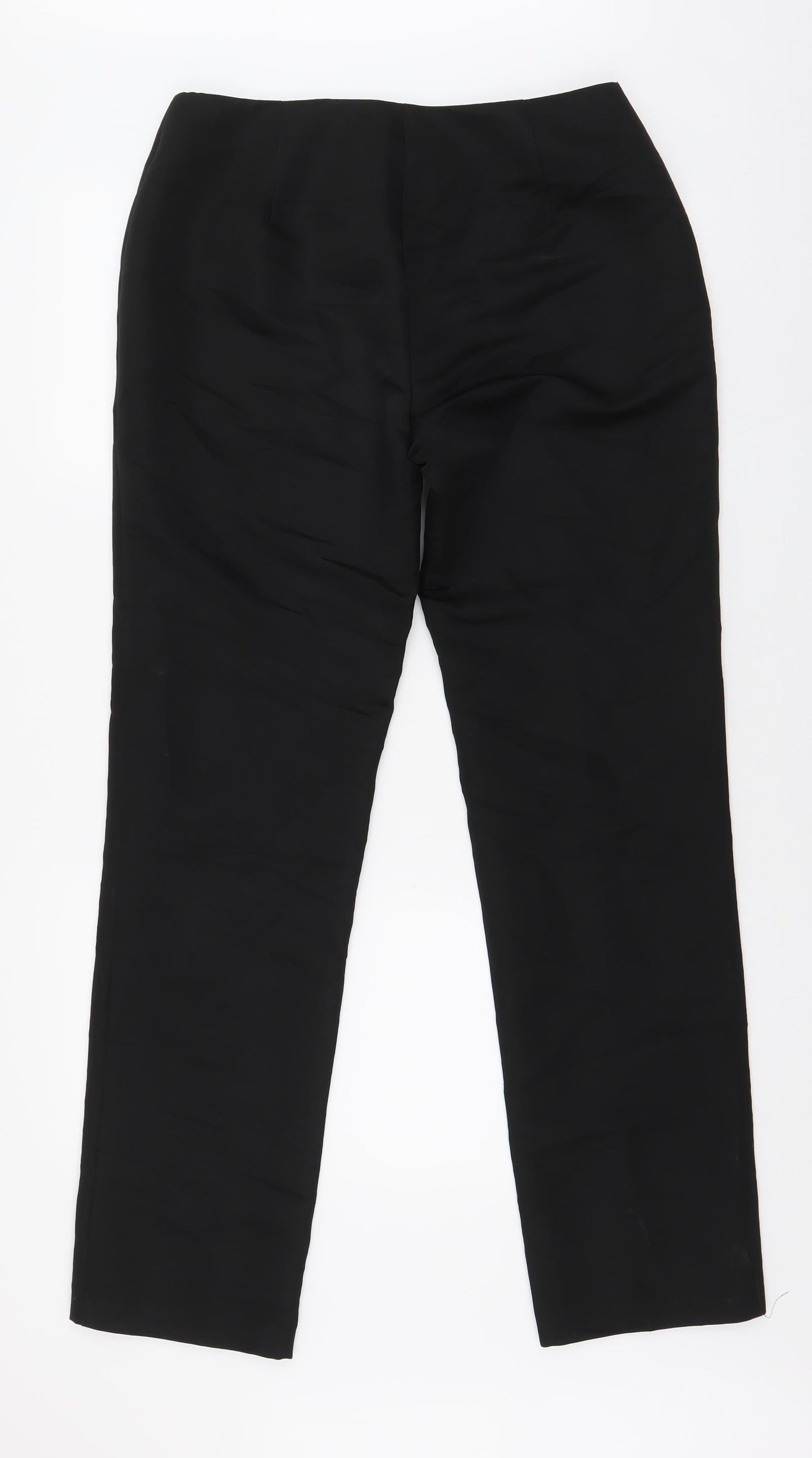 Mens UK Size S United Colors of Benetton Regular Fit  Black Trousers