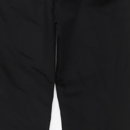 Mens UK Size S United Colors of Benetton Regular Fit  Black Trousers