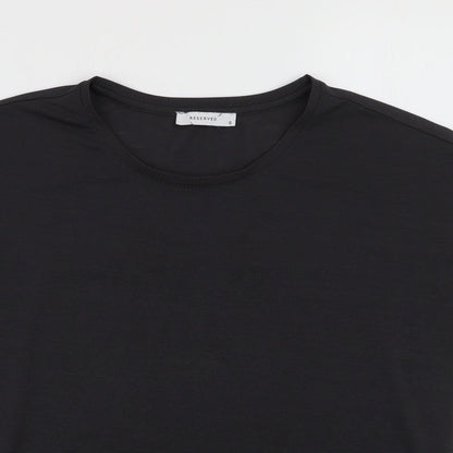 Womens UK Size S RESERVED Grey Jersey T-Shirt