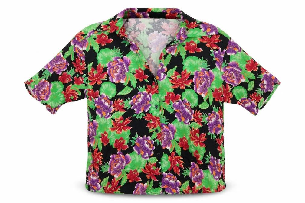 Womens UK Size XS Zara Multicoloured Basic Blouse
