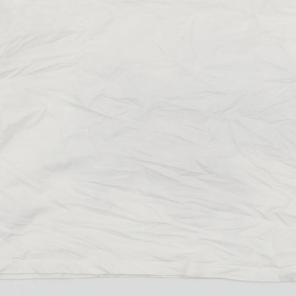Dunnes Stores Girls White  100% Cotton Jersey T-Shirt Size 8-9 Years Round Neck Pullover - New York