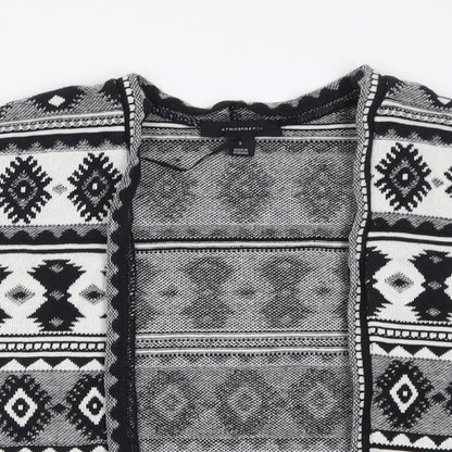 Womens UK Size S Atmosphere Black Cardigan Jumper