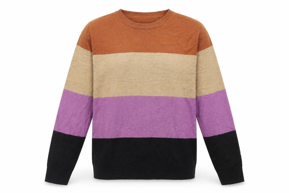 Womens UK Size 10 Marks and Spencer Brown Pullover Jumper