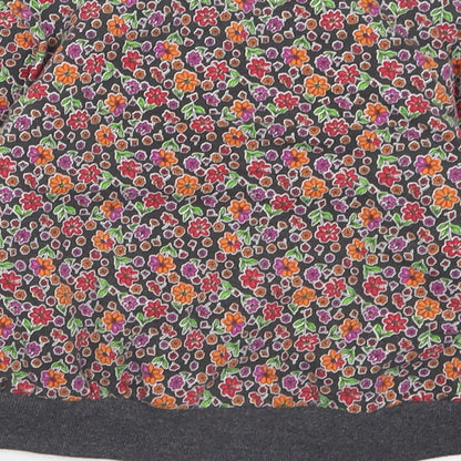 tuc tuc Girls Multicoloured Floral Cotton Full Zip Sweatshirt Size 6 Years  Zip - Reversible