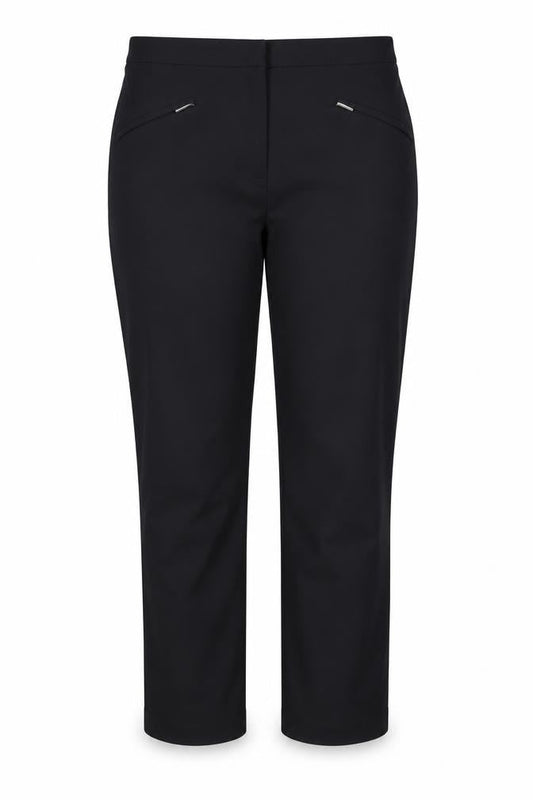 Womens UK Size 12 Marks and Spencer Regular Fit  Black Trousers