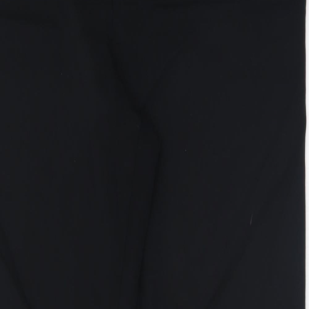Womens UK Size 12 Marks and Spencer Regular Fit  Black Trousers
