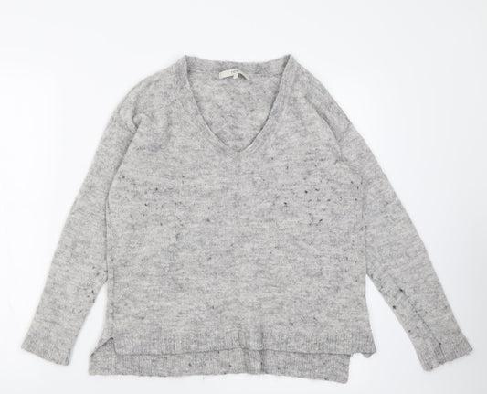 Womens UK Size 10 NEXT Grey Pullover Jumper