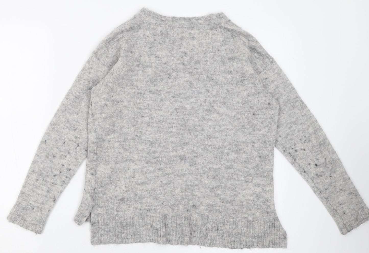 Womens UK Size 10 NEXT Grey Pullover Jumper