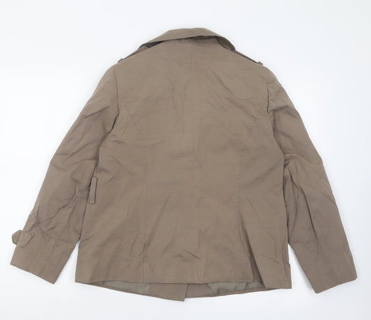 Womens UK Size 12 Debenhams Brown Jacket