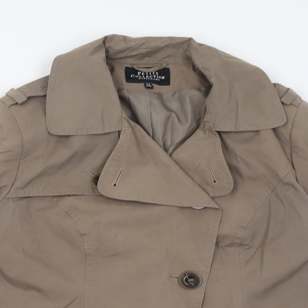 Womens UK Size 12 Debenhams Brown Jacket