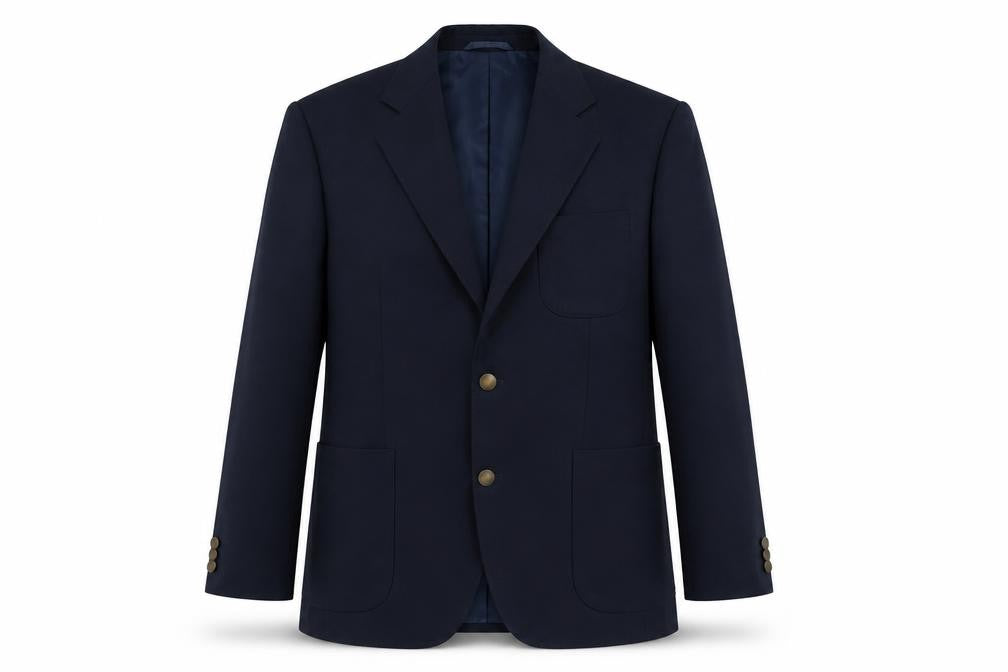 Mens UK Size 38 Wellington Regular Blue Suit Jacket