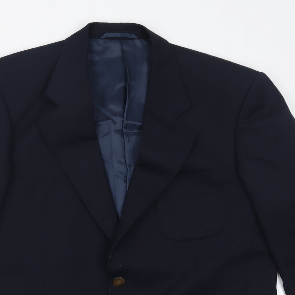 Mens UK Size 38 Wellington Regular Blue Suit Jacket