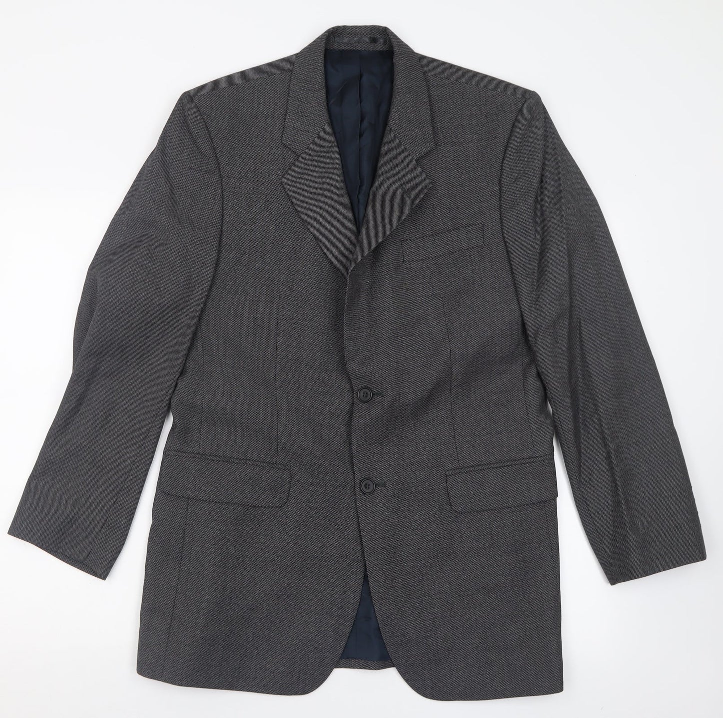 Mens UK Size 38 Roderick Charles Regular Grey Suit Jacket