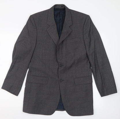 Mens UK Size 38 Roderick Charles Regular Grey Suit Jacket