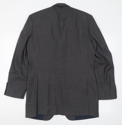 Mens UK Size 38 Roderick Charles Regular Grey Suit Jacket