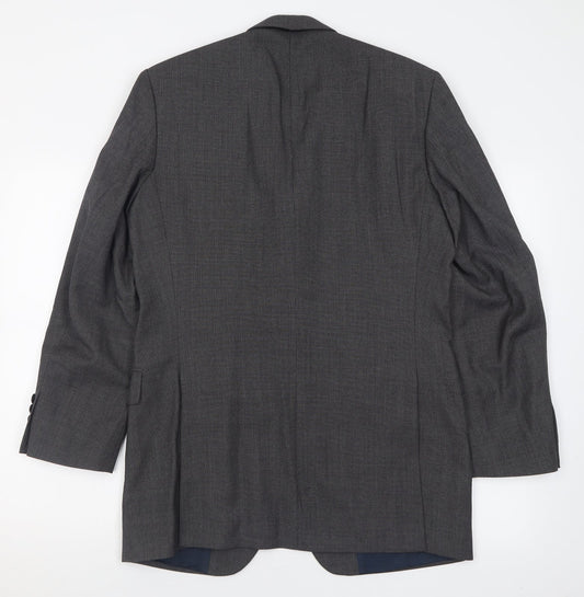 Mens UK Size 38 Roderick Charles Regular Grey Suit Jacket