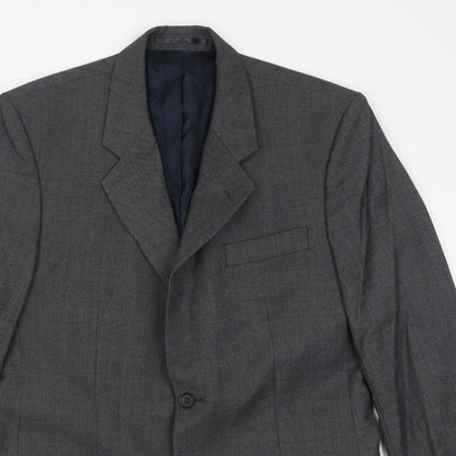 Mens UK Size 38 Roderick Charles Regular Grey Suit Jacket