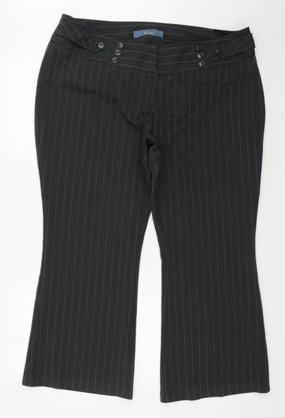 Womens UK Size 20 Evie Regular Fit  Grey Trousers