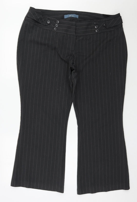 Womens UK Size 20 Evie Regular Fit  Grey Trousers