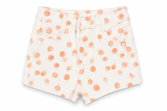 Primark Girls White  Cotton Cropped Jeans Size 12-18 Months  Snap