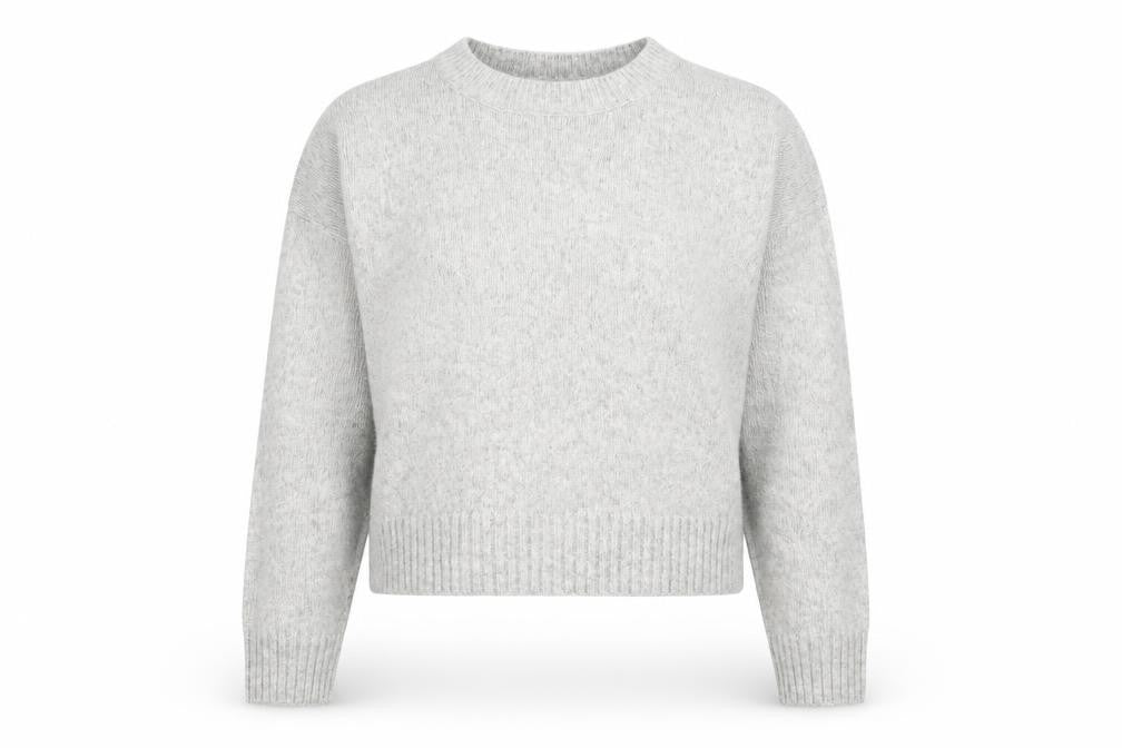 Womens UK Size M New Look Grey Pullover Jumper