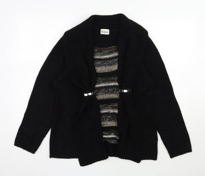 Womens UK Size S Roman Black Pullover Jumper