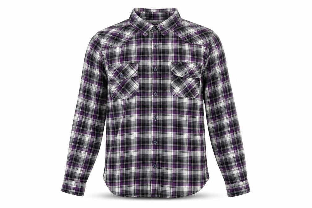 Mens UK Size L UNION MADE Grey  Button-Up Long Sleeve Casual Shirt