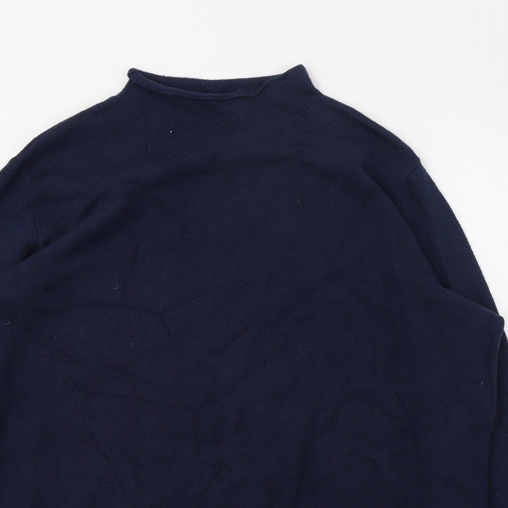 Womens UK Size 14 Marks and Spencer Blue Pullover Jumper