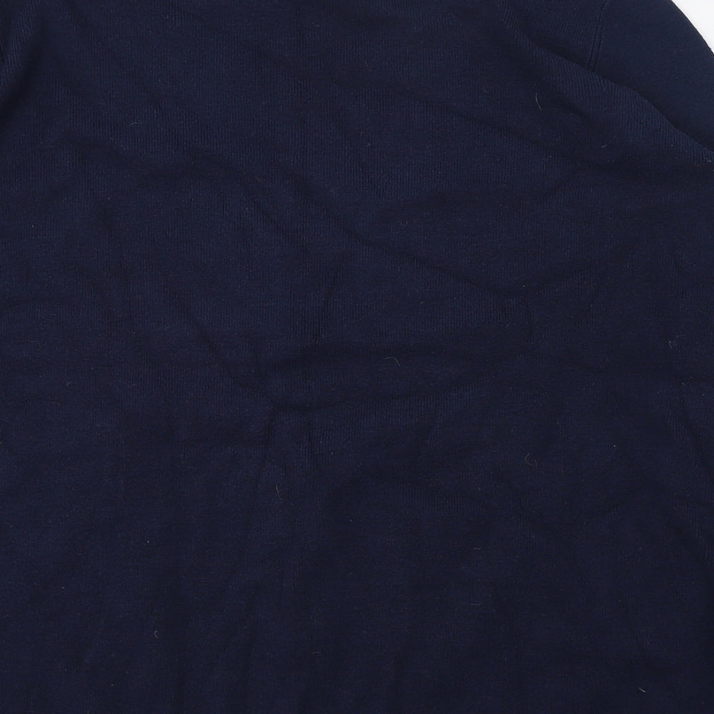 Womens UK Size 14 Marks and Spencer Blue Pullover Jumper