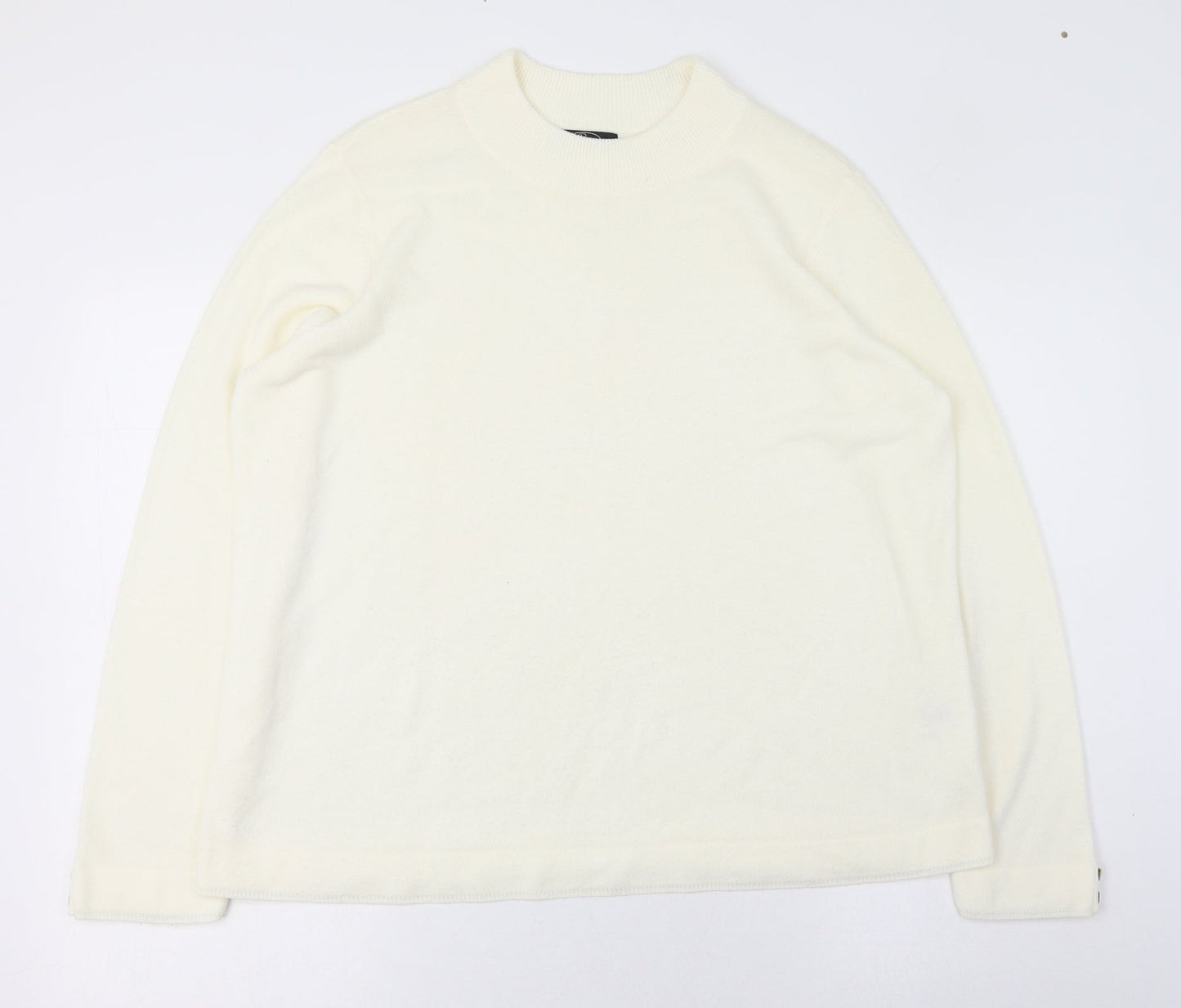 Womens UK Size L BM Ivory Pullover Jumper